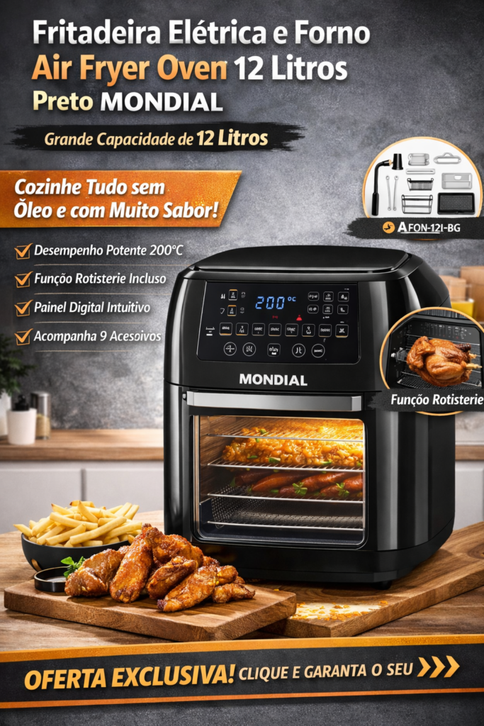 đ„ Clique e Aproveite as Melhores Ofertas para Sua Casa fritadeira mondial em ambiente moderno