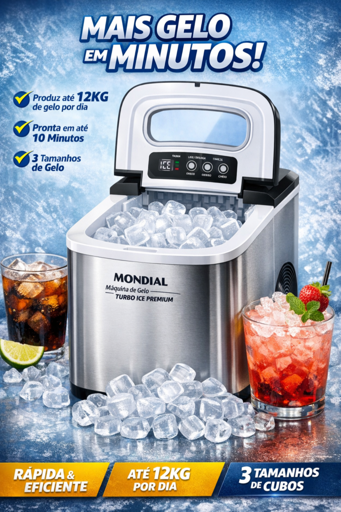 đ„ Clique e Aproveite as Melhores Ofertas para Sua Casa mĂĄquina de gelo mondial turbo ice